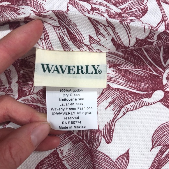 Waverly Floral Toile European Sham - Picture 5 of 9